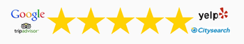 Google 5-star reviews
